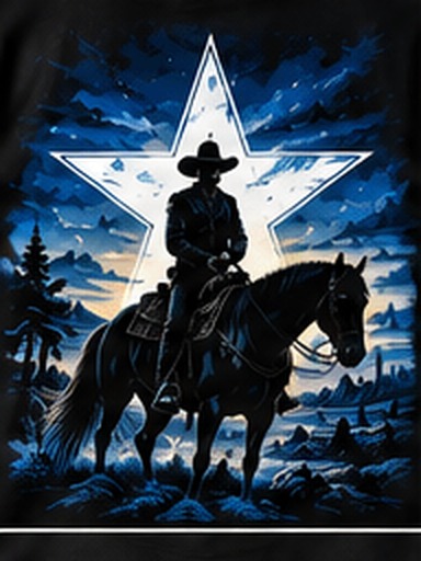Dallas graphic tee, folded