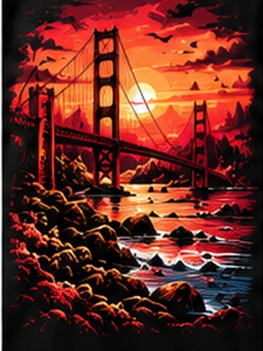 San Francisco graphic tee, folded