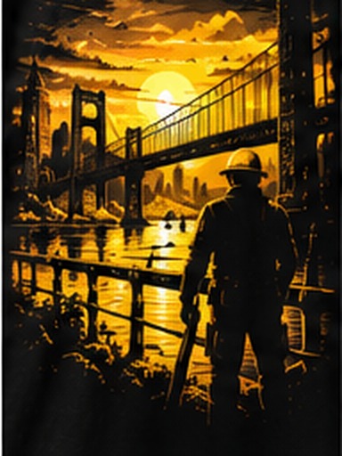 San Francisco graphic tee, folded