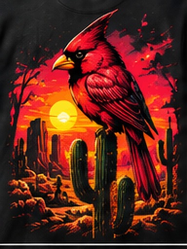 Phoenix graphic tee, folded